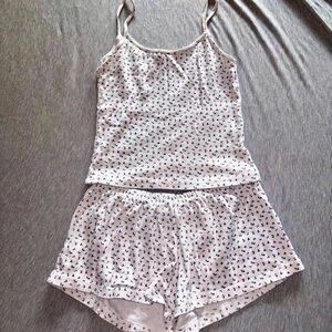 Brandy Melville Purple Floral PJ Set